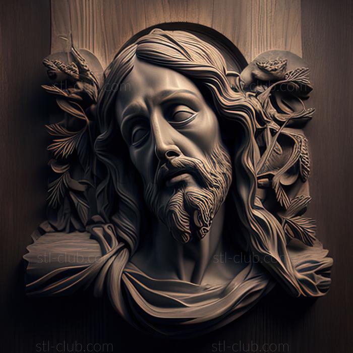 3D model st jesus (STL)